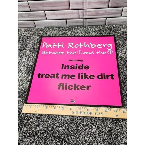 Patti Rothberg 2 Sided Flat Square Promo Poster 1996 Rare - Picture 5 of 6